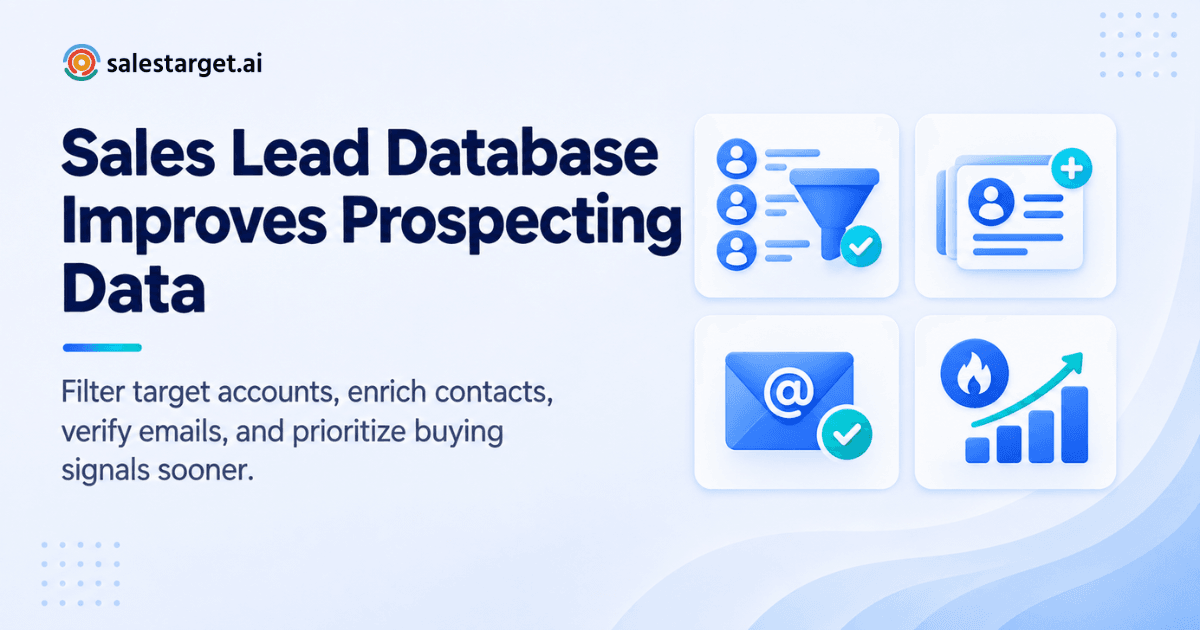 sales lead database