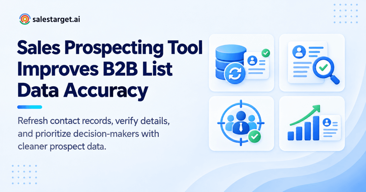 Sales Prospecting Tool