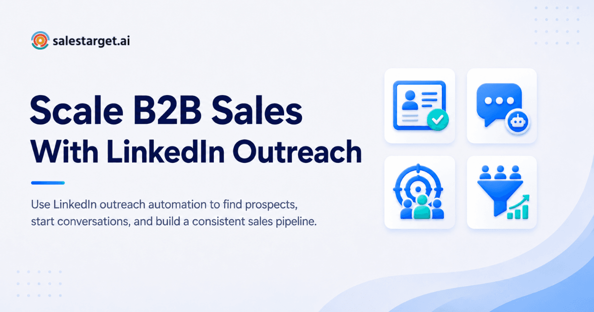 B2B Sales With LinkedIn Outreach