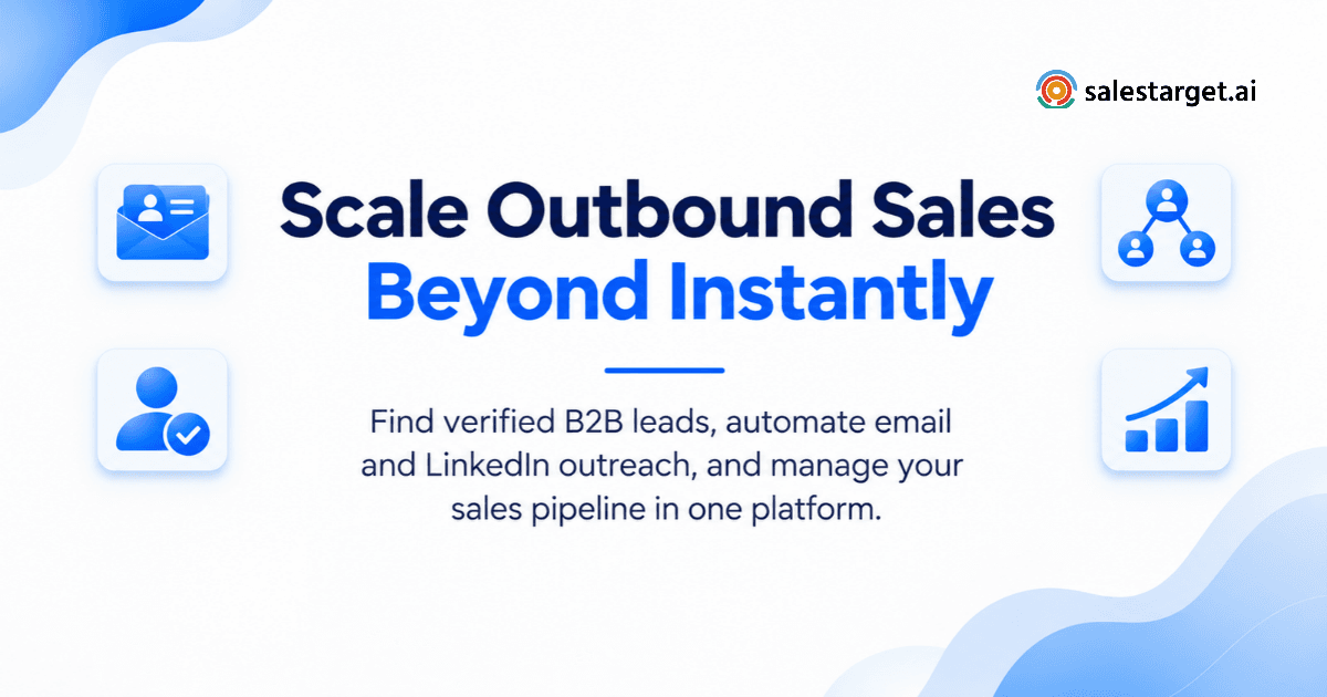 What Is the Best Instantly Replacement for Outbound Sales Teams Looking to Scale B2B Outreach?