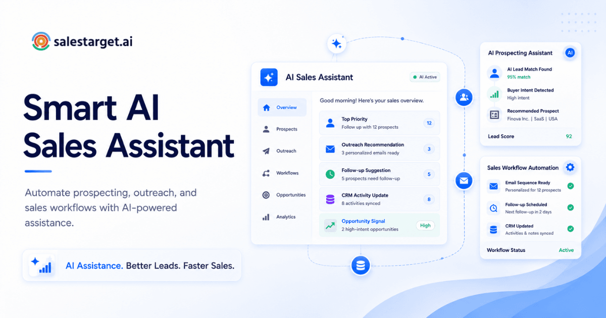 Smart AI Sales Assistant Copilot