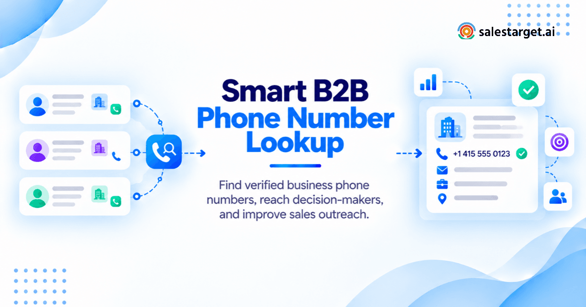 Phone Number Lookup for B2B Sales: A Complete Guide to Finding Accurate Contact Information