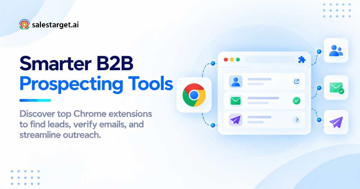 Smarter Chrome Extension for B2B Sales
