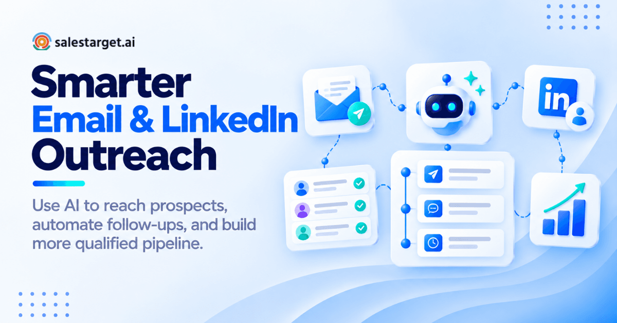 Smarter Email and LinkedIn Outreach