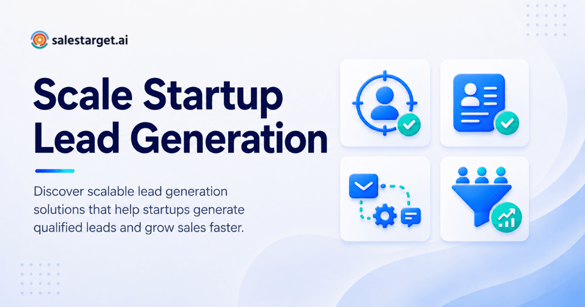 Scale Startup Lead Generation