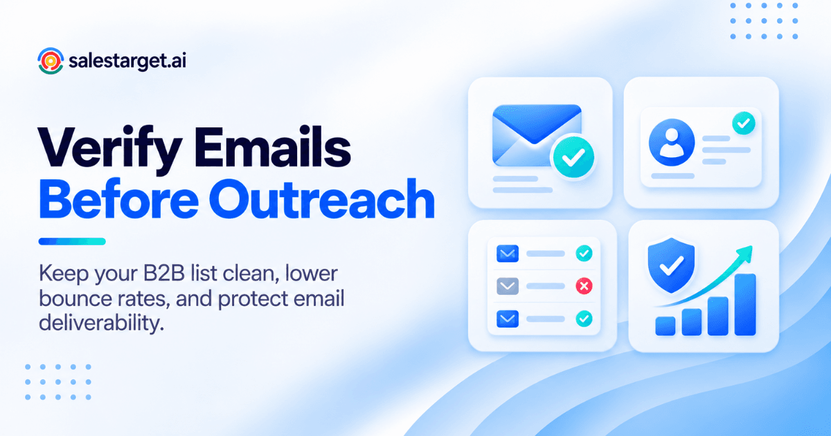 verify emails before outreach