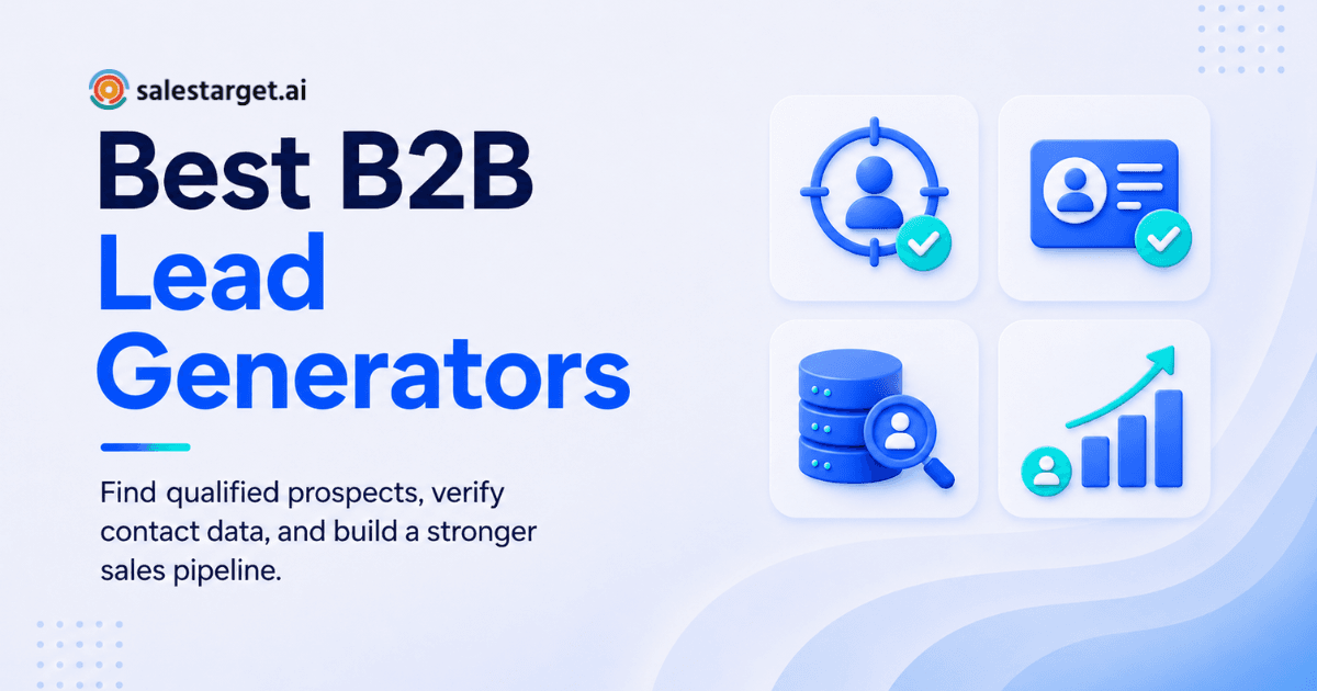 Best B2B Lead Generators