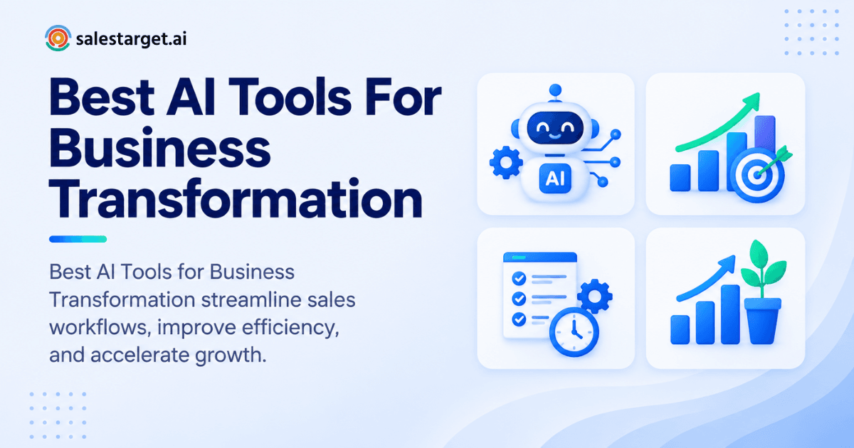 Best AI Tools for Business Transformation