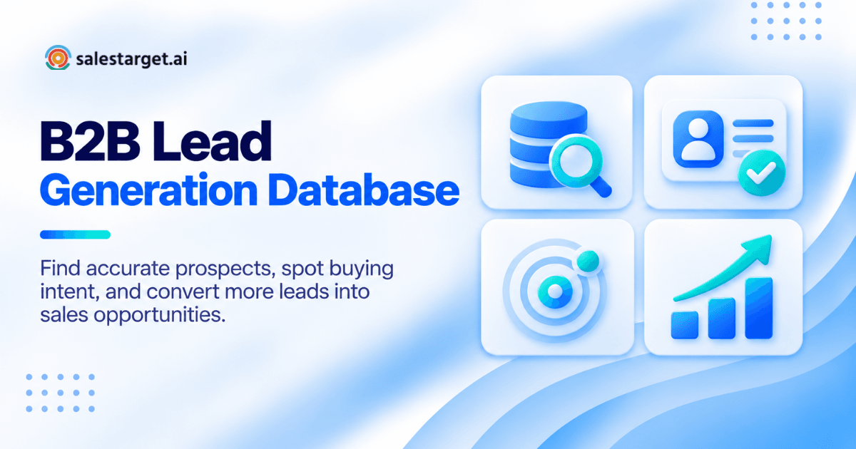 Top B2B Lead Generation Database