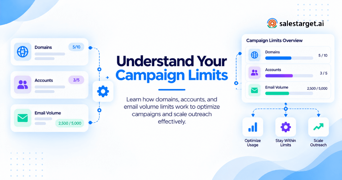 Campaign Limits Explained: Domains, Accounts & Volume
