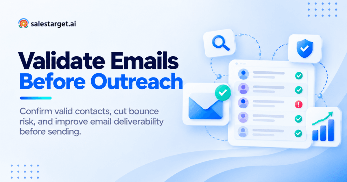 Validate Email Before Outreach